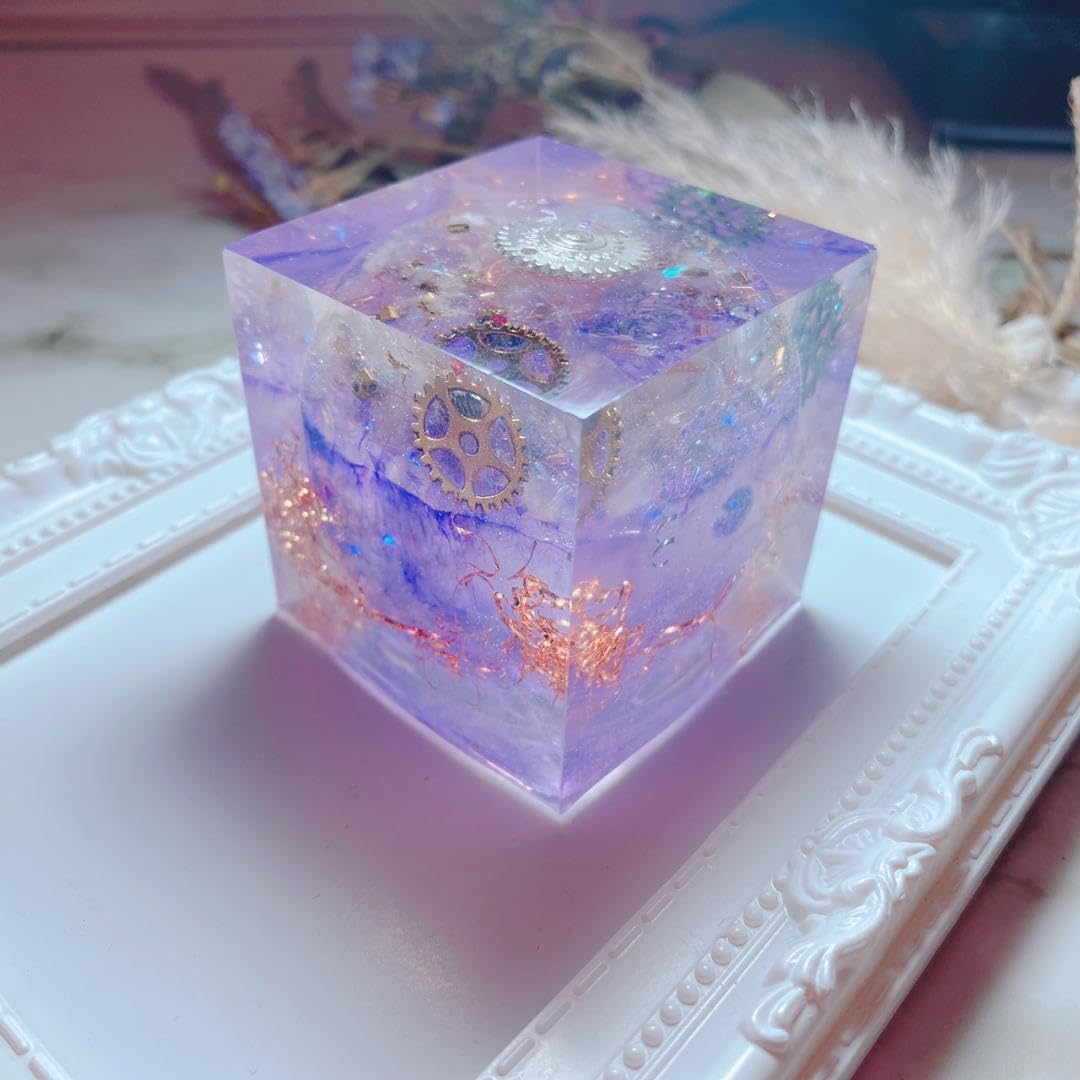 Amazon.co.jp: オルゴナイト ラベンダーアメジスト 引き寄せ お守り